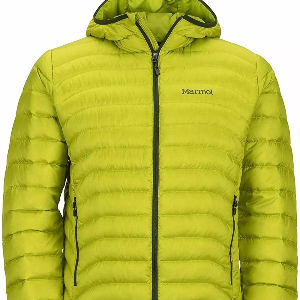 MARMOT Hooded 600 Goose Down Packable Jacket Sz.Lg